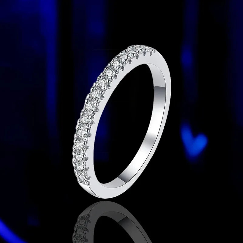 GRA 100% Certified Moissanite Ring