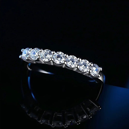 GRA 100% Certified Moissanite Ring