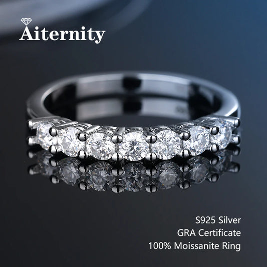 GRA 100% Certified Moissanite Ring