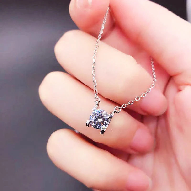 100% GRA Certificate Moissanite Necklace