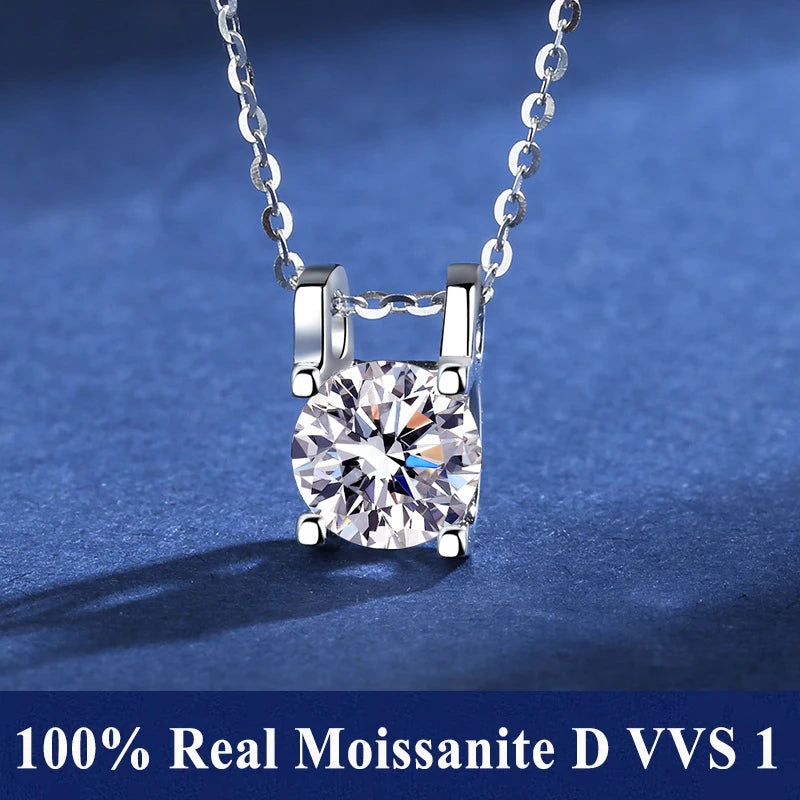 100% GRA Certificate Moissanite Necklace